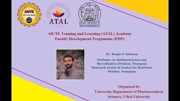 AICTE ATAL FDP (ADVANCED) By- Dr. Renjith P Johnson, Yenepoya Research Center, Yenepoya