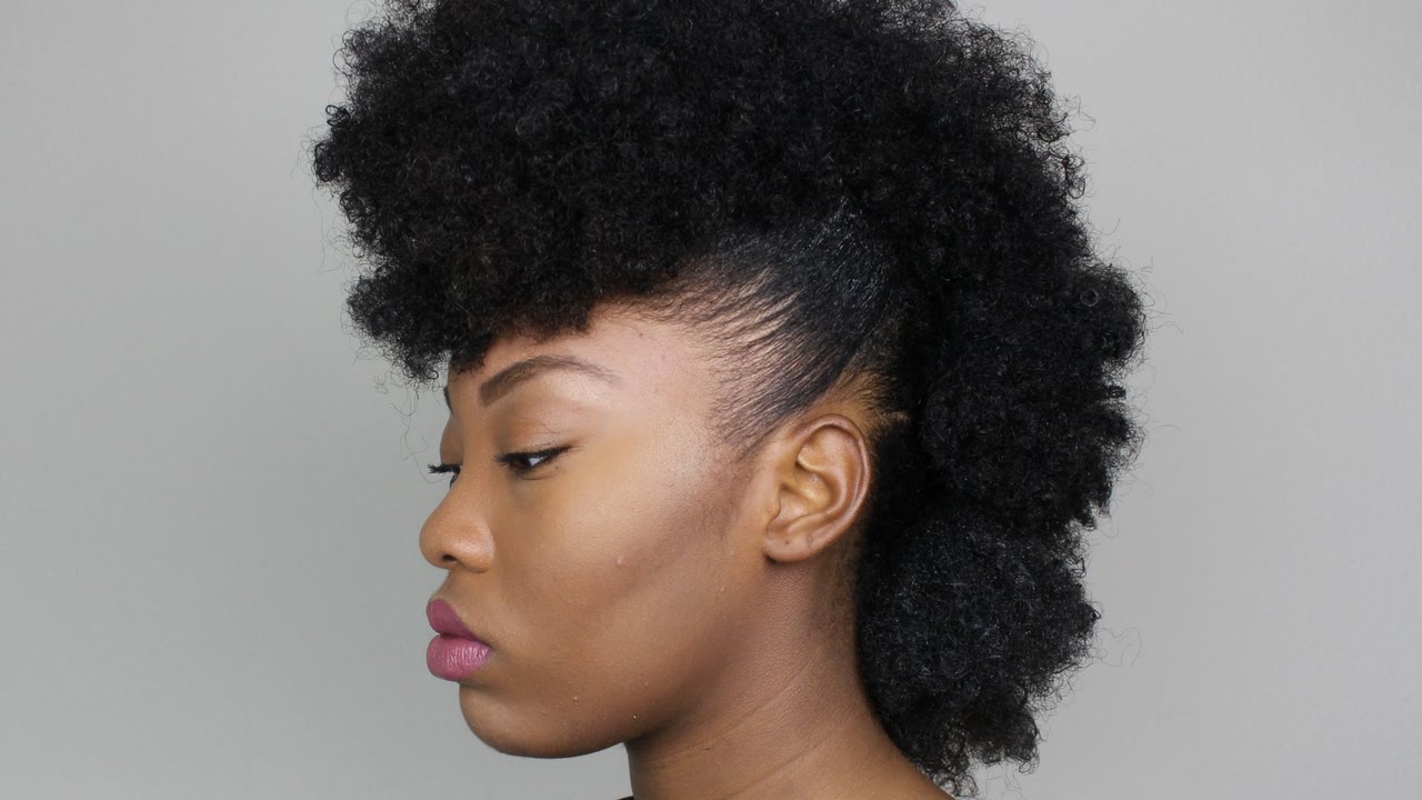 HOW TO: The FROhawk Tutorial on Natural Hair - YouTube
