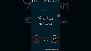 Samsung A7 Alarm