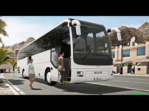 Tourist Bus Simulator #8 - ПОЕЗДКА К ОКЕАНУ