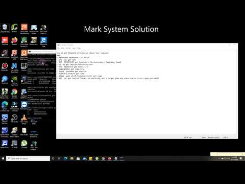 CMD: Get All Information About Your PC | Hardware Information