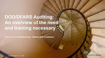 Introduction to DFARS Auditing Training