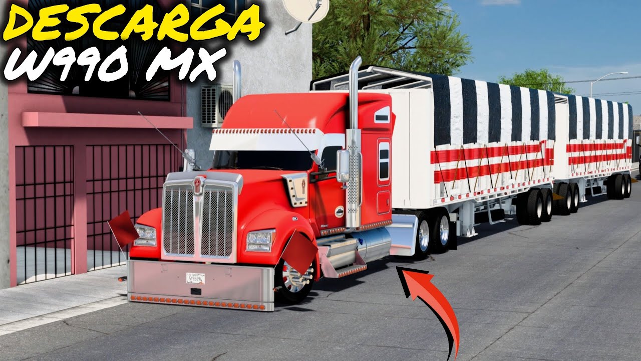 Descarga este Kenworth W990 BIEN MEXACHON PARA ATS 🇲🇽🍯🔥 