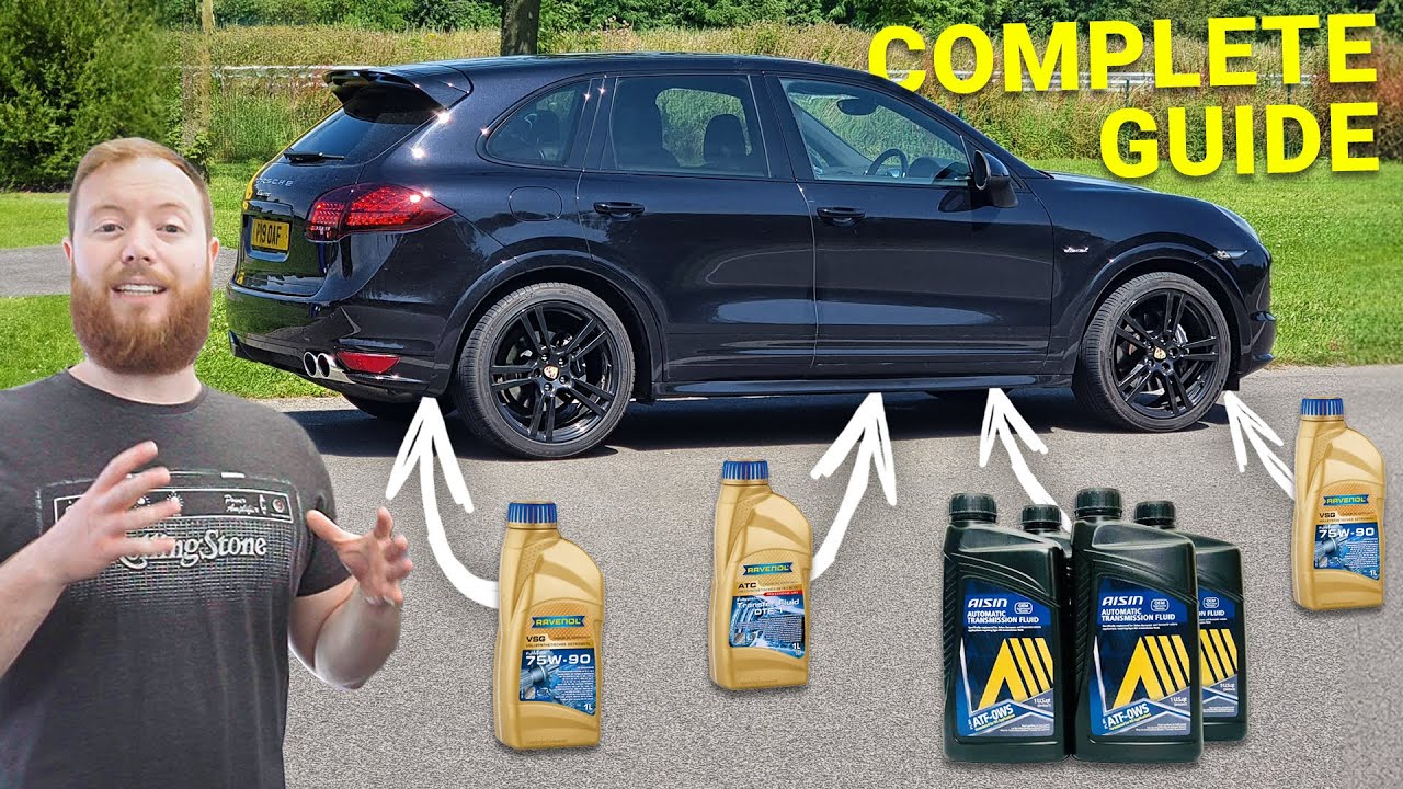 Full DIY Transmission Service on Porsche Cayenne Diesel 3.0 TDI | Aisin 0C8, Transfer Case & Diffs