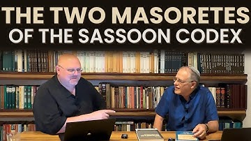The Two Masoretes of the Sassoon Codex - NehemiasWall.com