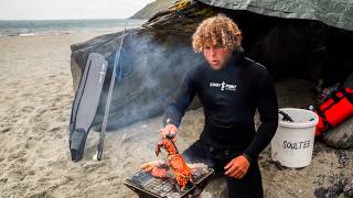 EPIC Diving For Dinner in The UK (Campfire Catch & Cook)