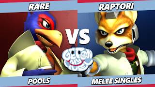 GOML 2026 - Rare (Falco) Vs. Raptori (Fox) Smash Melee - SSBM