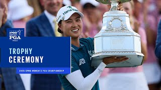 Minjee Lee | Trophy Ceremony | 2025 KPMG Women's PGA Championship