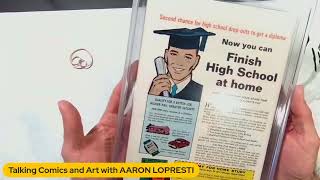 TALKING COMICS and ART with AARON LOPRESTI-BRONZE AGE MARVEL UNBOXING