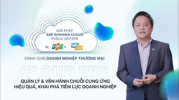 Giải pháp Cloud ERP cho doanh nghiệp thương mại | SAP S/4HANA Cloud Public Edition