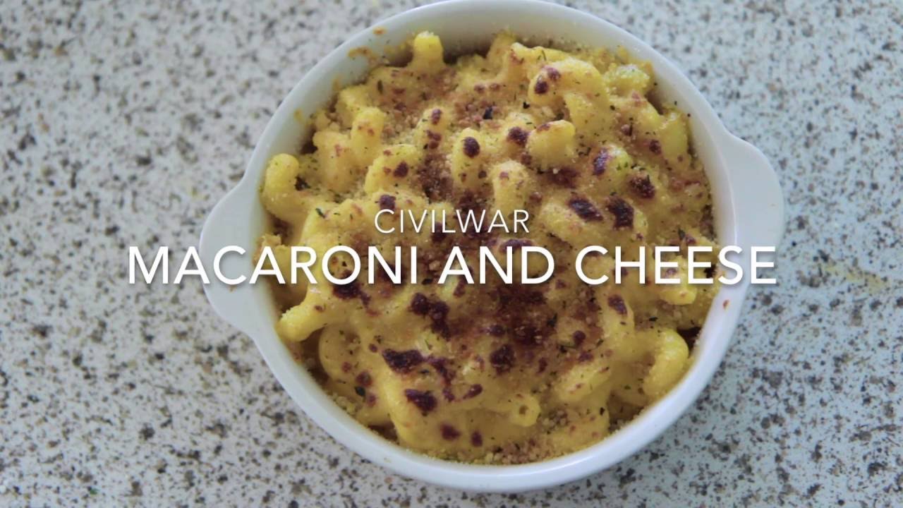Civil war Mac n' cheese Rule of Yum recipe YouTube