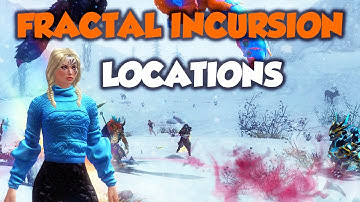 Guild Wars 2 FRACTAL Enemies Open World LOCATIONS (Chasing Shadows 1)