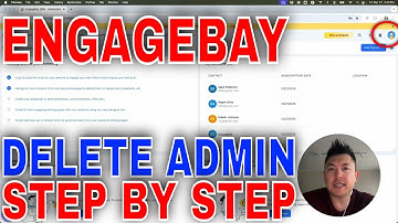✅  How To Delete Remove Admin Team Member From EngageBay CRM🔴