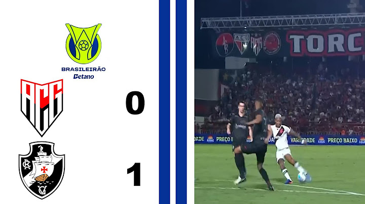 ATLÉTICO GO 0X1 VASCO - 17ª RODADA - BRASILEIRO SÉRIE A 2024