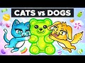 CATS vs DOGS in Party Animals!