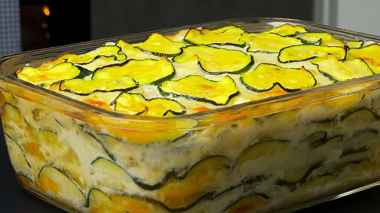 Das leckerste Zucchini-Rezept🔝Du wirst es jeden Tag kochen! Abendessen in 10 Minuten!