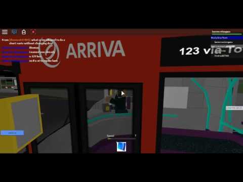 Roblox North London Bus Simulator Alx400 Volvo B7tl Arriva London Route 123 To Wood Green Youtube - london west bus simulator roblox