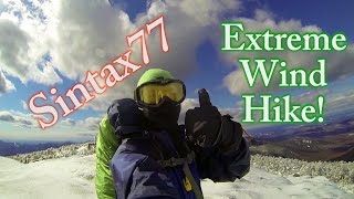 High Winds Hiking & Winter Camping in the White Mountains