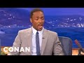 Anthony Mackie Has A Winning Tracy Morgan Impersonation | CONAN on TBS