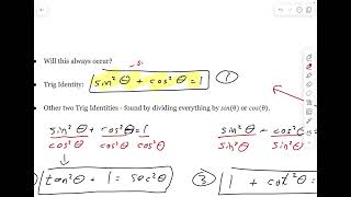 Solving Trig Equations with Pythagorean Identities