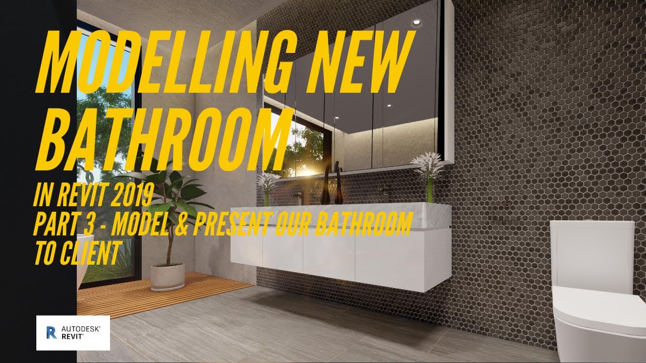 How to model Bathroom in Revit Part 3 YouTube