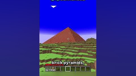 minecraft looked like THIS.