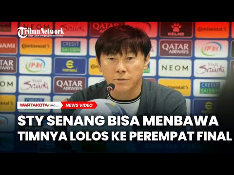 STY Senang Usai Timnas U23 Indonesia Lolos ke Perempat Final Piala Asia U-23 2024