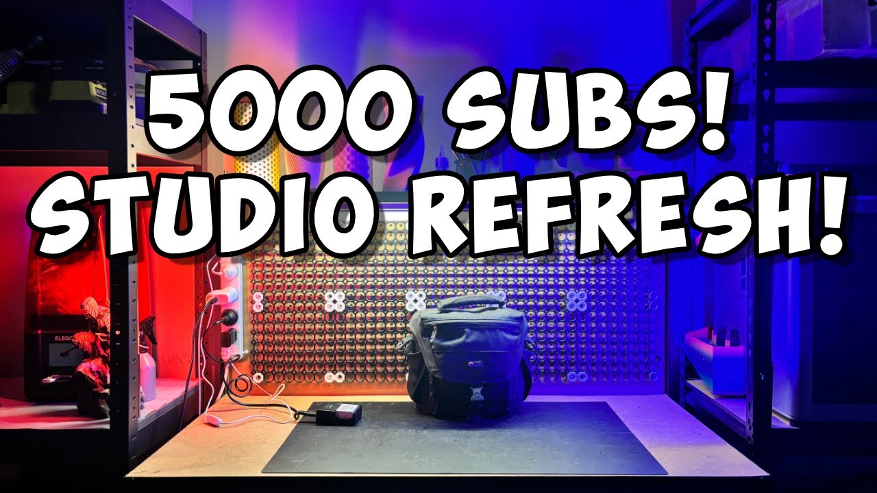 I Reached 5000 Subs and Here's My STUDIO UPDATE! - YouTube