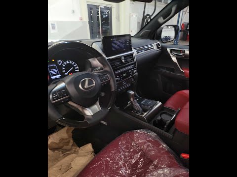 Обновленный lexus gx 460 -2021 год с новой панелью.