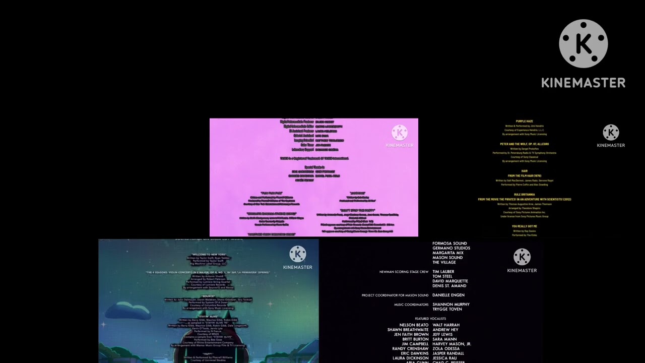 All Illumination Entertainment End Credits At Once (July 2010-December 2016)