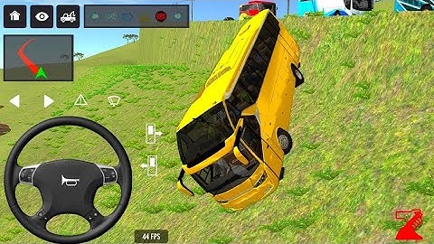 🔥 euro coach bus simulator 🚌🌲 | dangerous hill route | part-10 Android gameplay #bus #game