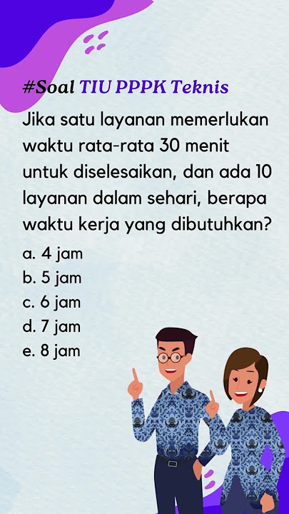 Soal TIU PPPK Teknis  #pppk #soaltespppk #soalpppk #soaltiu #shortvideo #shorts