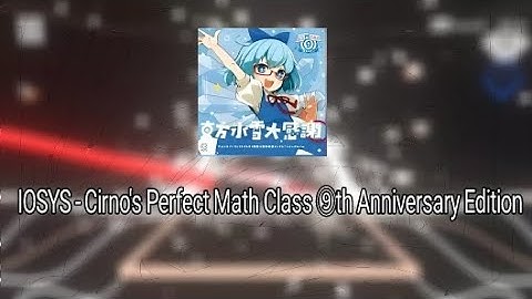 [Music Slayer] IOSYS - Cirno