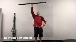 Bodyblade Overhead
