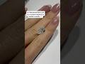 3ct pear natural diamond available! reach out via email to inquire! #naturaldiamond #engagementring