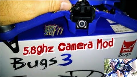 Bugs3 | Modified Bugs8 Fpv 5.8g DVR Camera System