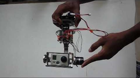 3 axis rctimer brushless gimbal 1st test with hero 2