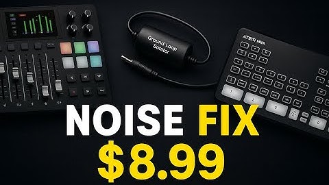 Solved! Rodecaster to ATEM Noise Fix (Only $8.99)