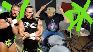 WWE Degeneration X Theme Song Drum Cover