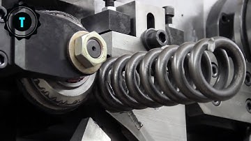 Amazing Factory Machines - Spring Coiling Machines