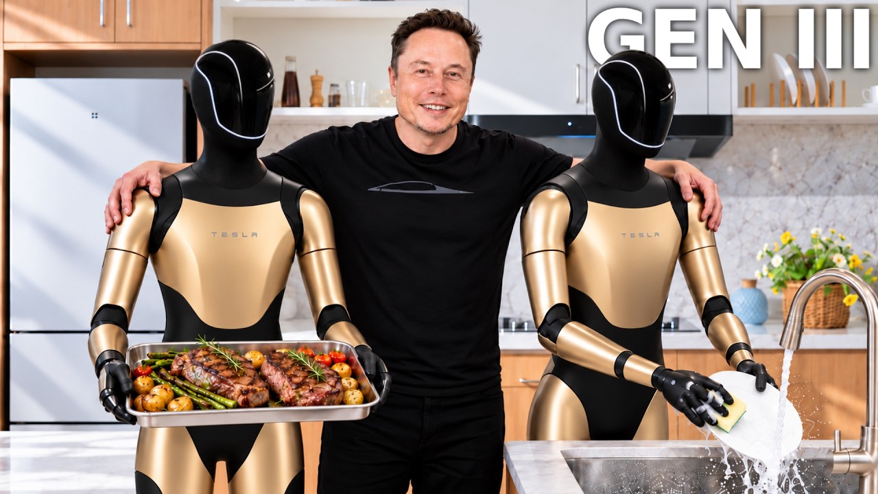 Tesla Optimus Gen 3 Revealed: Stunning Design That Will Astonish You! – Video