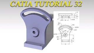 ✅💯✅ Catia Tutorial # 32 : Sketch Based Feature