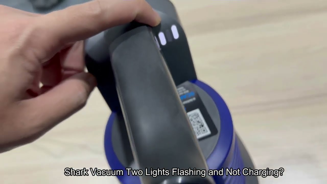 Shark Vacuum Lights Blinking
