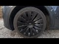 EVBASE Tesla Model Y 19 inch Wheel Covers That Look Great! #teslaaccessories #evbase