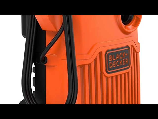 BLACK+DECKER BEPW1600-IN 1300W 1600 PSI 110 Bar Pressure Washer for Car wash