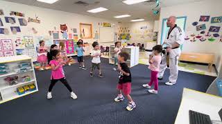 TLE campers had fun learning Taekwondo from Master Arkadiy!