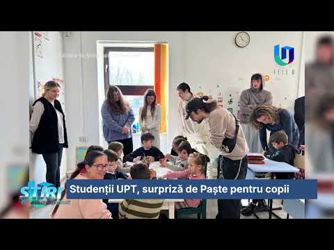 Studenții UPT, acțiune educațională și caritabilă