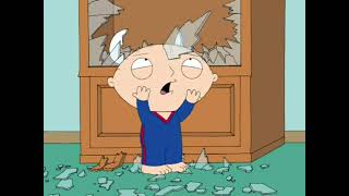 Family Guy - Stewie Gets A Piece Of Glass Stuck In His Head