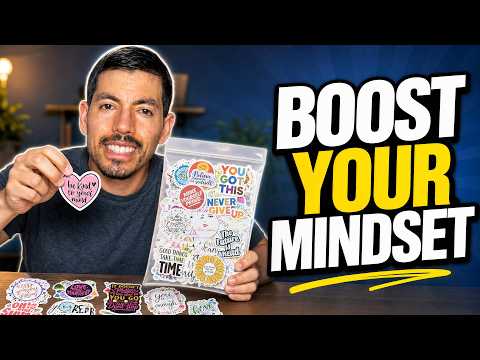 Video thumbnail: YOMELA 200pcs Motivational Quote Stickers Review: A Waterproof Vinyl Pack That Stays Put