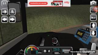 Android games Bus simulator 3D 2015 screenshot 2